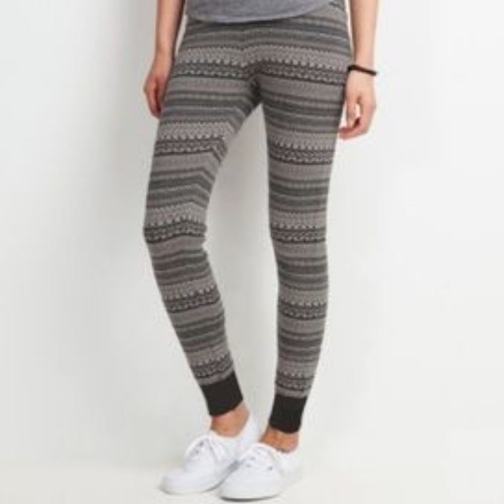 Roots Women's Patterned Fair Isle Knit Leggings